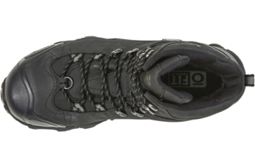 Image of Oboz Bridger 8in Insulated B-DRY Winter Shoes - Mens, Midnight Black, 8, Medium, 82001-Midnight Black-M-8