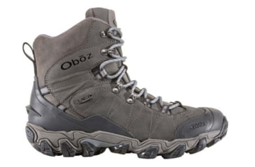 Image of Oboz Bridger Insulated 8 Inch B-Dry - Mens, Dark Shadow, Medium, 10, 82001-DS-M-10