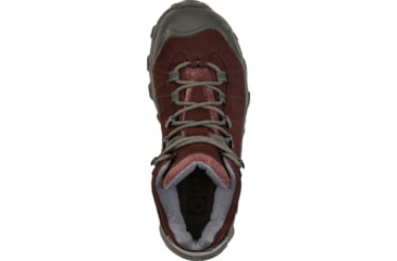 Image of Oboz Bridger Mid B-Dry Hiking Boots - Womens, Port, 7.5, 22102-Port-Medium-7.5