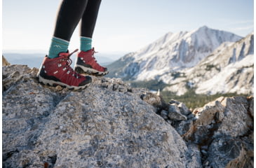 Image of Oboz Bridger Mid B-Dry Hiking Boots - Womens, Port, 7.5, 22102-Port-Medium-7.5