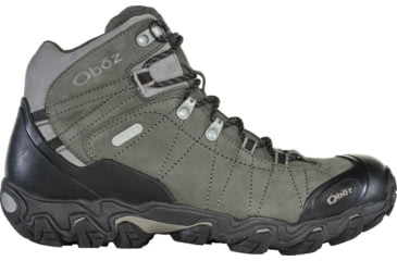 Image of Oboz Bridger Mid B-DRY Hiking Shoes - Mens, Charcoal, 9, 22101-102-9