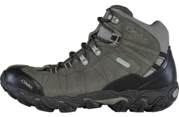 Image of Oboz Bridger Mid B-DRY Hiking Shoes - Mens, Charcoal, 9, 22101-102-9