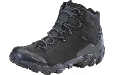 Image of Oboz Bridger Mid B-DRY Hiking Shoes - Mens, Wide, Black Sea, 10.5, 22101-189-10.5-Wide