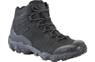 Image of Oboz Bridger Mid B-DRY Hiking Shoes - Mens, Wide, Black Sea, 10.5, 22101-189-10.5-Wide