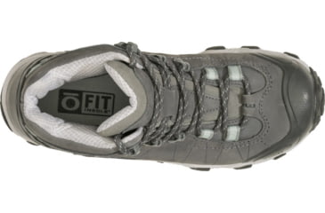 Image of Oboz Bridger Mid B-DRY Hiking Shoes - Womens, Hazy Gray, 7, 22102-179-7