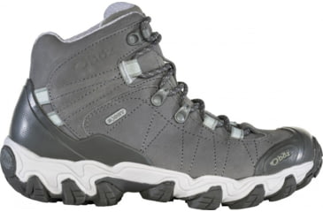 Image of Oboz Bridger Mid B-DRY Hiking Shoes - Womens, Hazy Gray, 7, 22102-179-7