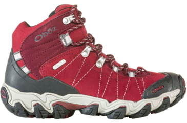 Image of Oboz Bridger Mid B-Dry Hiking Boots - Women's, Medium, Rio Red, 6.5, 22102-600-6.5-Medium