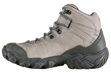 Image of Oboz Bridger Mid B-DRY Hiking Shoes - Womens, Wide, Frost Gray, 6, 22102-Frost Gray-Wide-6