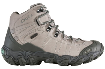 Image of Oboz Bridger Mid B-DRY Hiking Shoes - Womens, Wide, Frost Gray, 6, 22102-Frost Gray-Wide-6