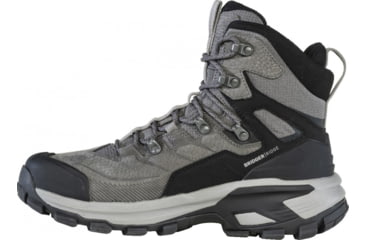 Image of Oboz Bridger Ridge Mid GTX Hiking Shoes - Mens, Gunmetal Black, 10.5, 25001-151-10.5
