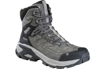 Image of Oboz Bridger Ridge Mid GTX Hiking Shoes - Mens, Gunmetal Black, 10.5, 25001-151-10.5