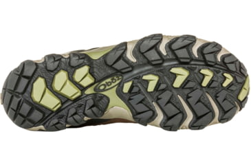 Image of Oboz Bridger Vent Mid B-DRY Hiking Boots - Mens, Slate Brown / Mayfly Green, 9, 24201-SBMG-MEDIUM-9-DEMO