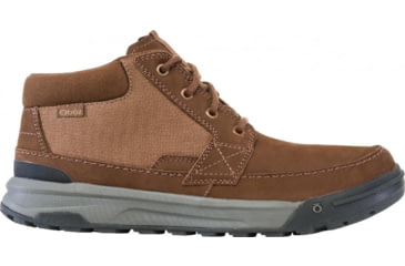 Image of Oboz Burke Chukka Casual Shoes - Mens, Grizzly, 14, 79201-916-14