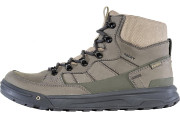 Image of Oboz Burke Mid Leather B-Dry Boots - Mens, Olive Branch, 8.5, 79401-586-8.5