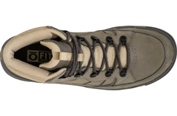 Image of Oboz Burke Mid Leather B-Dry Boots - Mens, Olive Branch, 8.5, 79401-586-8.5