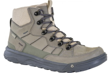 Image of Oboz Burke Mid Leather B-Dry Boots - Mens, Olive Branch, 8.5, 79401-586-8.5
