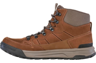 Image of Oboz Burke Mid Leather Waterproof Boots - Mens, Grizzly, 9, Medium, 79401-Grizzly-Medium-9