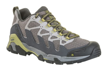 Image of Oboz Cirque Low - Mens, Pewter / Woodbine Green, Medium, 9.5, 41401-PWG-M-9.5