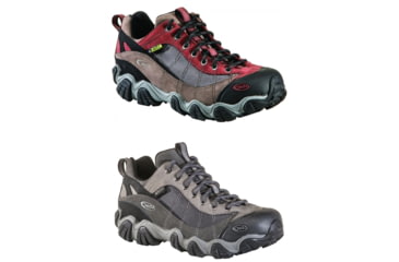 Image of Oboz Firebrand II BDry Hiking Shoe - Mens, Earth, Gray