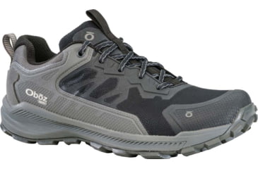 Image of Oboz Katabatic Low B-Dry Hiking Shoes - Mens, Charcoal, 12, 44001, Charcoal - 12