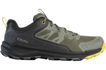 Image of Oboz Katabatic Low Hiking Shoes - Mens, Evergreen, 13, 43001-Evergreen-Medium-13