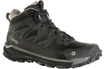 Image of Oboz Katabatic Mid B-Dry Hiking Shoes - Men's, Black Sea, 9.5, 46001-Black Sea-M-9.5