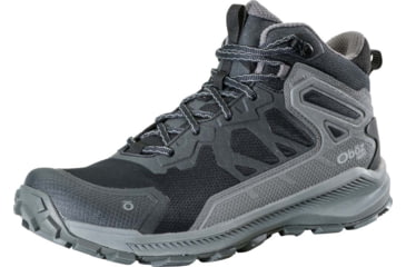 Image of Oboz Katabatic Mid B-Dry Hiking Shoes - Mens, Charcoal, 11, 46001, Charcoal - 11