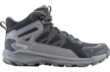 Image of Oboz Katabatic Mid B-Dry Hiking Shoes - Mens, Charcoal, 11, 46001, Charcoal - 11