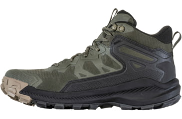 Image of Oboz Katabatic Mid B-Dry Hiking Shoes - Mens, Evergreen, 10.5, 46001-Evergreen-Medium-10.5