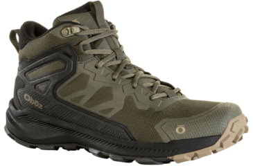 Image of Oboz Katabatic Mid B-Dry Hiking Shoes - Men's, Evergreen, 10.5, 46001-Evergreen-M-10.5