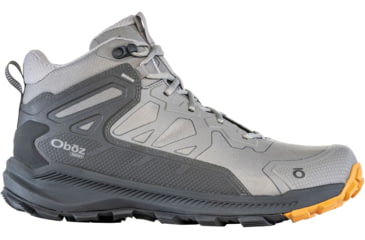 Image of Oboz Katabatic Mid B-Dry Hiking Shoes - Mens, Hazy Gray, 9, 46001-Hazy Gray-Medium-9