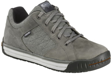 Image of Oboz Mendenhall Low Canvas Hiking Shoes - Men's, 9 US, Medium, Gunmetal, 80701-Gunmetal-9-Medium