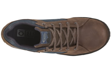 Image of Oboz Mendenhall Low Canvas Hiking Shoes - Men's, 8.5 US, Medium, Lake Blue, 80701-Lake Blue-8.5-Medium