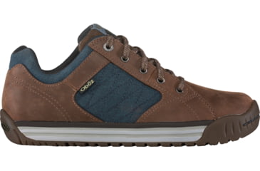 Image of Oboz Mendenhall Low Canvas Hiking Shoes - Men's, 8.5 US, Medium, Lake Blue, 80701-Lake Blue-8.5-Medium