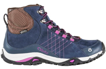 Image of Oboz Sapphire Mid B-DRY Hiking Shoes - Women's, Huckleberry, 10.5, Medium, 70602-HUBE-M-10.5