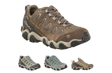 Image of Oboz Sawtooth II Low B-DRY Hiking Boot - Womens, Brindle/Tradewinds Blue, Frost Gray/Sage, Mineral Blue, Violet
