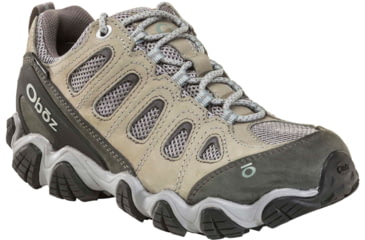 Image of Oboz Sawtooth II Low B-DRY Hiking Boots - Womens, Frost Gray / Sage, 7, 23402-FGS-MEDIUM-7-DEMO