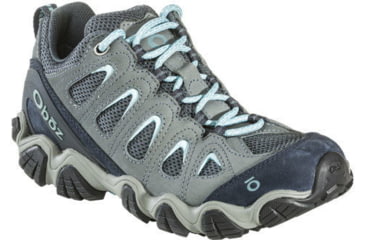 Image of Oboz Sawtooth II Low Hiking Shoes - Womens, Powder Blue, 9.5, 23602-POWDER BLUE-9.5