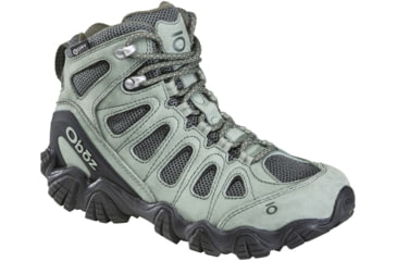 Image of Oboz Sawtooth II Mid B-DRY Hiking Shoes - Womens, Pale Moss, 8.5, Medium, 23702-Pale Moss-8.5-Medium