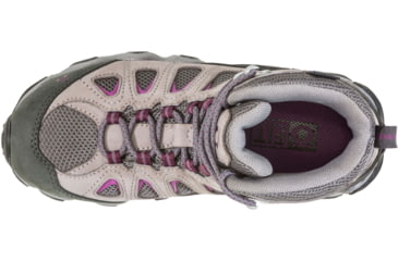 Image of Oboz Sawtooth II Mid B-DRY Hiking Boots - Womens, Pewter / Violet, 7, 23702-PV-MEDIUM-7-DEMO