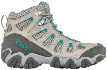 Image of Oboz Sawtooth II Mid - Womens, Drizzle/ Aqua, Medium, 10.5, 23802-DA-M-10.5