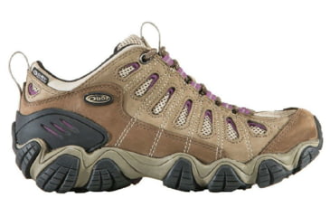 Image of Oboz Sawtooth Low BDRY Hiking Shoe - Womens-Violet-7.5 US