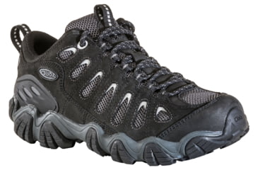 Image of Oboz Sawtooth Low Hiking Shoe - Mens, Black Gray, 9 20601-Black Gray-9