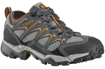 Image of Oboz Scapegoat Low Hiking Shoe - Men's-Charcoal-Medium-12