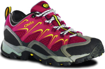 Image of Oboz Scapegoat Low Hiking Shoe - Men's-Fire Red-Medium-7