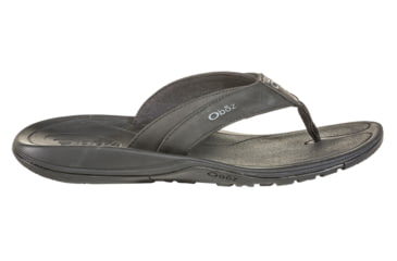 Image of Oboz Selway Leather Sandals - Mens, Black, 13, 61401-Black-Medium-13