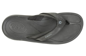 Image of Oboz Selway Leather Sandals - Mens, Black, 13, 61401-Black-Medium-13