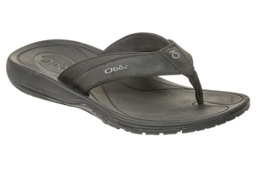 Image of Oboz Selway Leather Sandals - Mens, Black, 13, 61401-Black-Medium-13