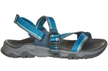 Image of Oboz Sun Kosi Sandals - Womens, Deep Dive / Pewter, 8, 60702-DDP-Medium-8