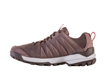 Image of Oboz Sypes Low Leather B-DRY Hiking Shoes - Womens, Medium, Peppercorn, 7, 76102-PPC-7-Medium